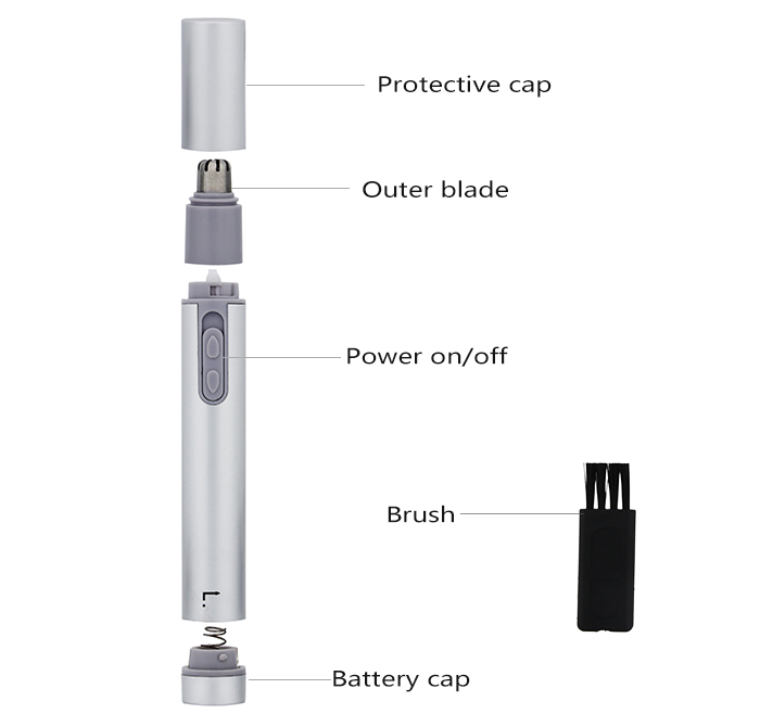 Ele-Facial Hair Trimmer Ele-Facial Hair Trimmer